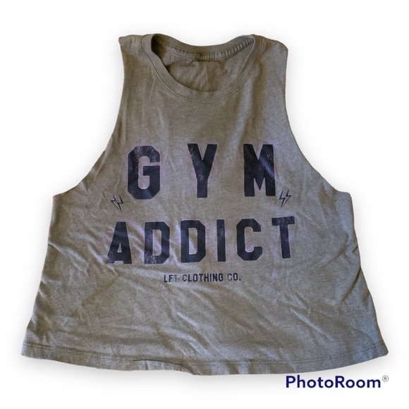 ✨ LFT Clothing Co Workout Top Bundle - 1 Crop Tee & 1 Crop Tank - Picture 5 of 8